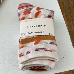 Lucky Brand Everyday Crew Socks